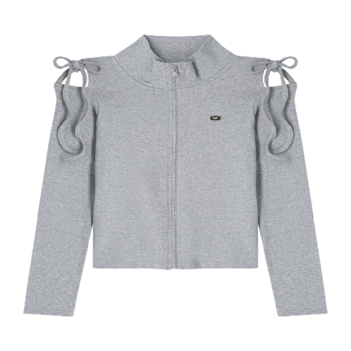 Saint Doll Open Shoulder Zip-up