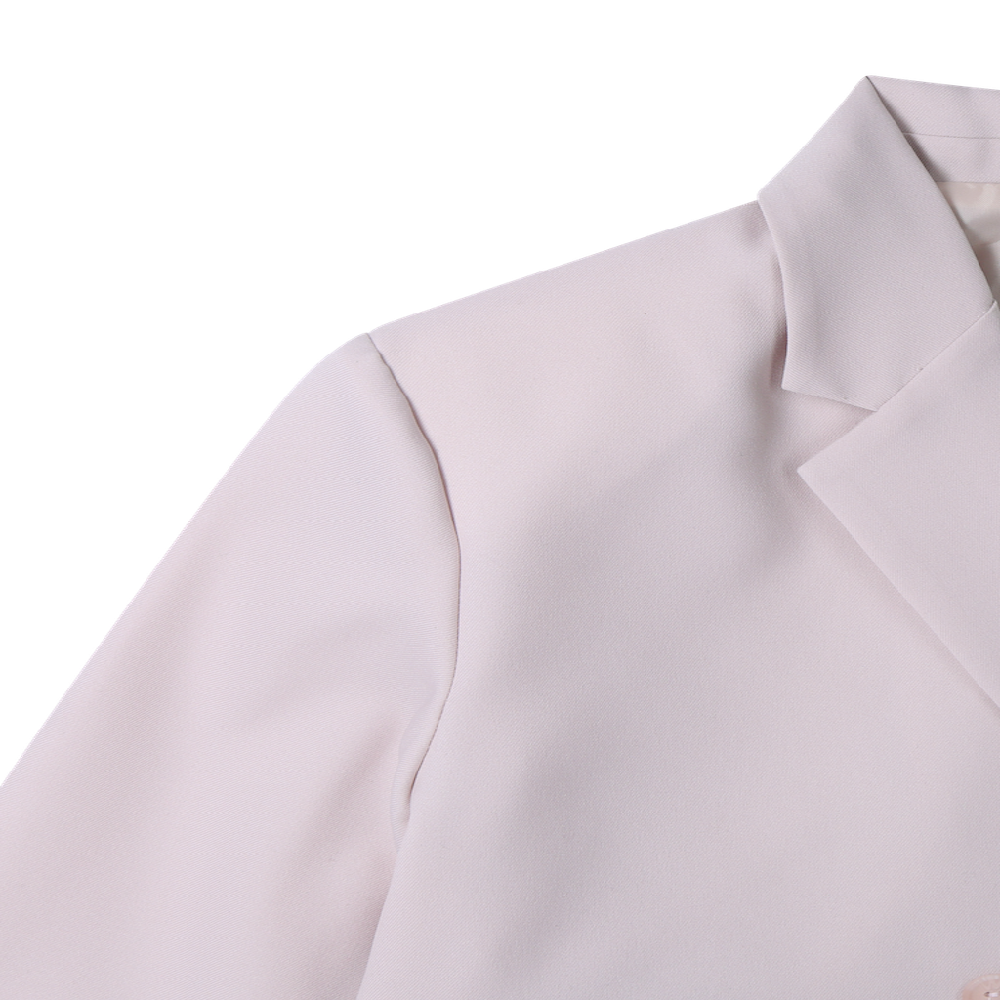 Saint Doll Children's Clothing Back Ribbon Short Jacket