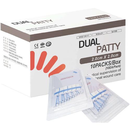 DUAL PATTY V | patty, dressing, Chitosan,Anti-bacterial,brain,surgery,arthro,spine